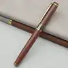 Kalem Gold İşlemeli Kahverengi Metal Roller