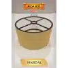 Şık Hardal Lambader Başlığı 35 cm Modern Tasarım