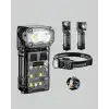Fonksiyonel LED Far ve El Feneri 10 Saat Pil Ömrü