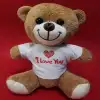 25 Cm I Love You Tişörtlü Ayı