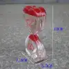 Renkli Jel Akışkan Kum Saati 13 cm Dekoratif Aksesuar