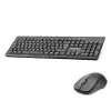 Kablosuz Klavye Mouse Seti Siyah 2.4G Uyumlu