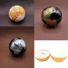 Eğlenceli Işıklı Dönen Dünya 14 cm Dekoratif Küre
