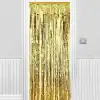 Masa Kullanımına Uygun Işıltılı Duvar ve Kapı Perdesi Gold 90x200 cm
