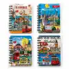 Kabartmalı İstanbul Temalı Defter 15x11 cm