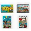Temalı Silikon Buzdolabı Magnet 5x7,5 cm (İstanbul Model)