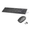 Multimedya Klavye Mouse Seti USB Siyah (Kablosuz Model)