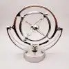 Şık Denge Topu 25x10.5x10.5 cm Gümüş Renkli Dekoratif
