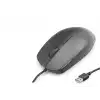Ergonomik Siyah Optik Mouse 1200 Dpi Kablolu USB