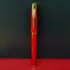Şık Metal Kırmızı Roller Kalem 13 cm - Özel İmza İçin