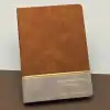 Şık Termo Deri Defter 192 Sayfa Öğretmenler Günü Hediyesi