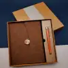 22.5 Cm Metal Mıknatıslı Defter Kalem Seti Özel Tasarım
