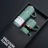 Termos Seti 500 ML Paslanmaz Çelik Bardaklı