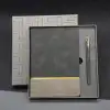 Şık Defter Kalem Seti 96 Yaprak Hediye Kutusu