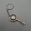 Şık Metal Pusula Anahtarlık 10 cm - Tasarım