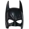 Maske Siyah Renk Çocuk Boy Arkadan Lastikli Batman si Yarasa Adam