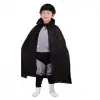 Pelerin Siyah Renk Yakalı Çocuk 90 cm
