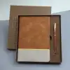 Kalem Seti Soft Deri Defter Ve Roller