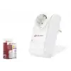 Koruma Özellikli Tekli Priz - Beyaz Renk (Şok Model)