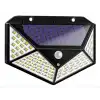 Güneş Enerjili Hareket Sensörlü Duvar Lambası 100 LED
