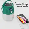 Taşınabilir Solar Led Kamp Lambası USB Giriş ile 5 Mod