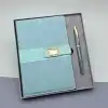 Şık Tarihsiz Ajanda Kalem Seti 21x15 cm Defter ile