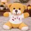 Sevimli Tişörtlü Peluş 25 cm Hediye