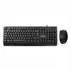 Ergonomik Q Klavye ve 1200 DPI Mouse Seti