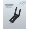 Hızlı USB WiFi Adaptör 1200 Mbps 2.4GHz ve 5GHz Bant