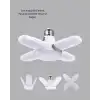 Modern Katlanabilir LED Ampül 60 Watt 6000 Lumen