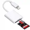 Kompakt Lightning Kart Okuyucu SD ve MicroSD Desteği