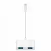 Kompakt Lightning ve USB Adaptörü 2 Adet USB Bağlantı