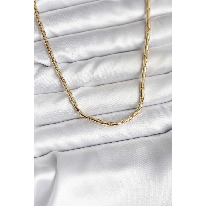 14K Gold Renk Kaplama Model CM Kadın Kolye TJ-BKO10730