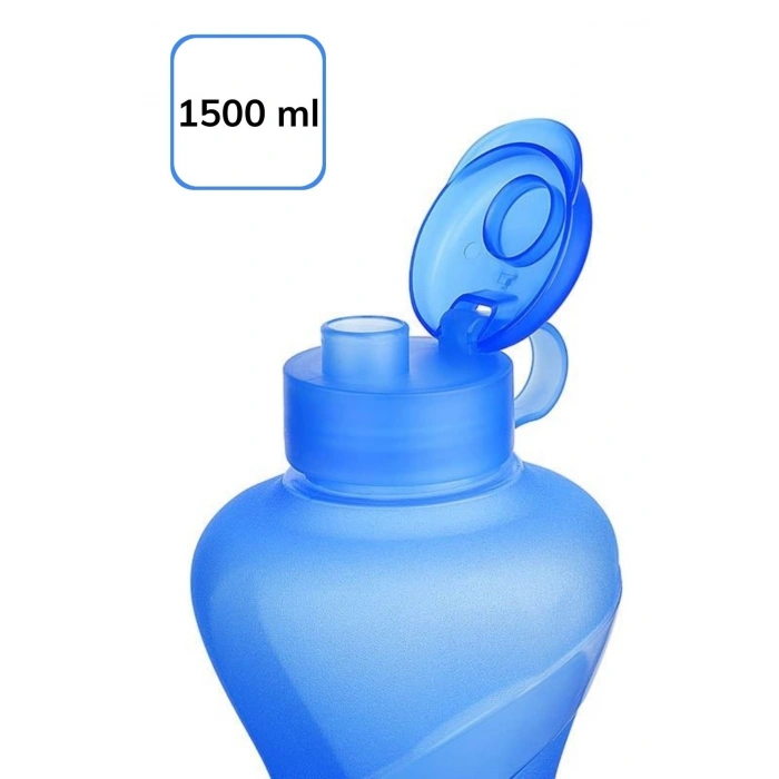 Pratik El Matarası 1500ML Kapasiteli Sporcu Tipi Suluk