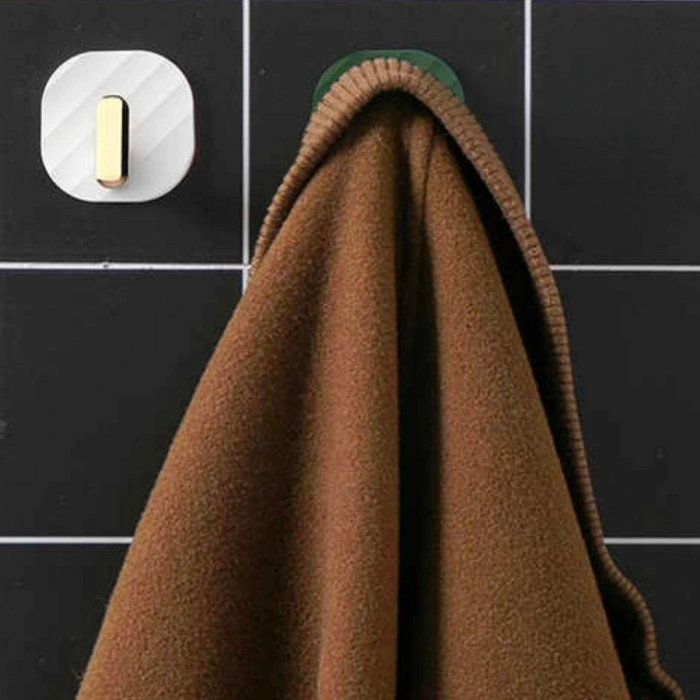 Dolap Kapak Kulpu 2 Adet Kendinden Yapışkanlı Retro Askılık Beyaz