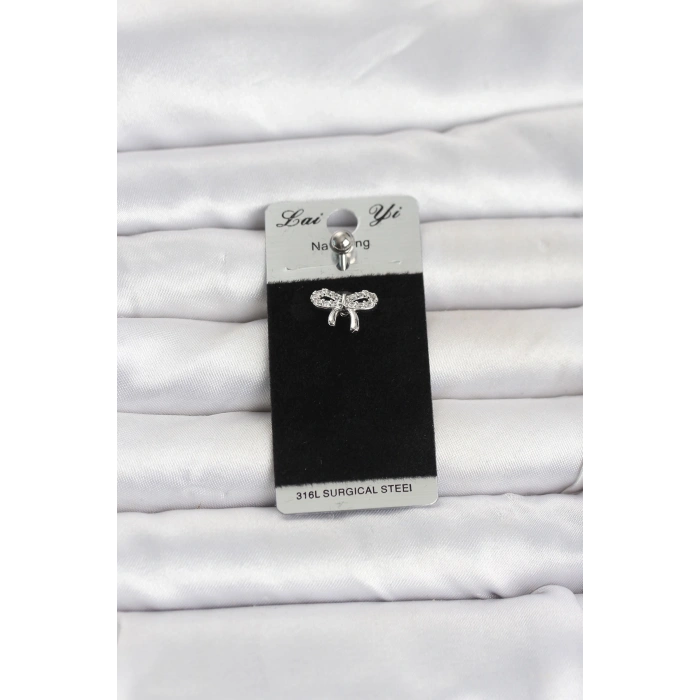 316L Cerrahi Çelik Fiyonk Model Göbek Piercing TJ-PR1376