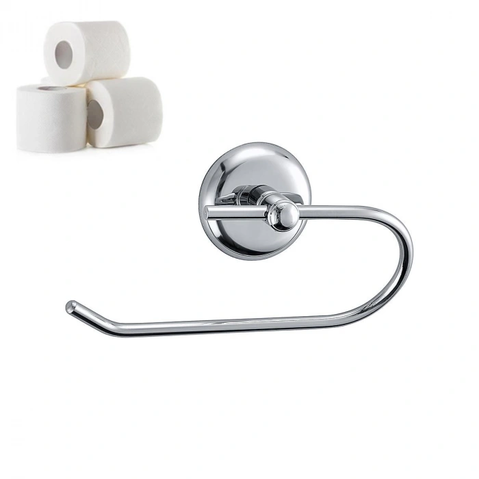 Tutucu Metal Aparat Banyo Tuvalet Kağıt Tutacağı Tuvalet Kağıdı