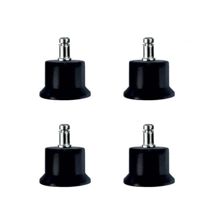 Bekleme Ayak Geçmeli Pimli - 50MM - Siyah 11MM HKS282 - 4 Adet