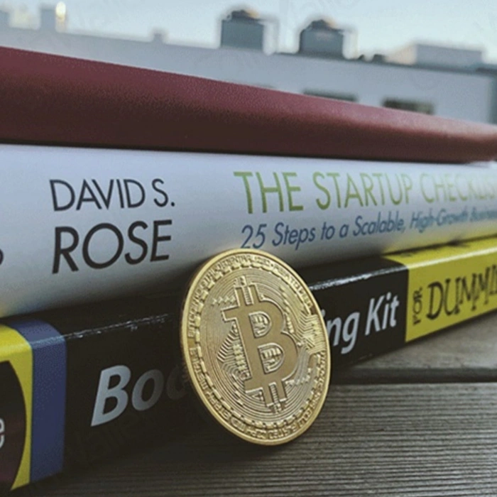 Hediye Sikke Para Bitcoin Madeni Hatıra Parası Madeni Bitcoin