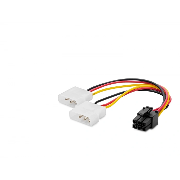 Ekran Kartı Power Y Kablosu 2X 4 Pin To 6 Pin 12V 26 Cm HDX5520