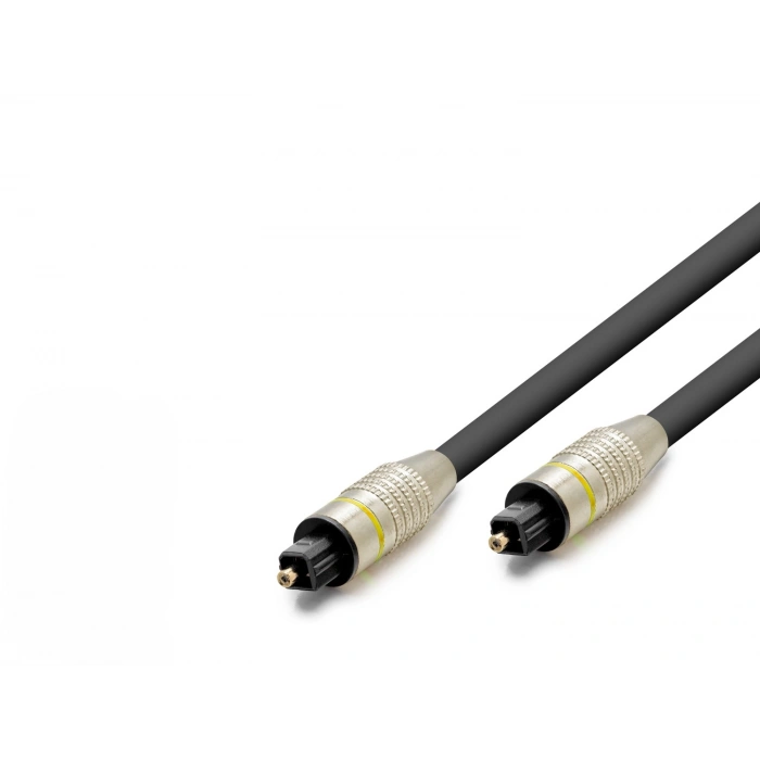 Fiber Optik Ses Kablosu 1.5 m Siyah HDX7804