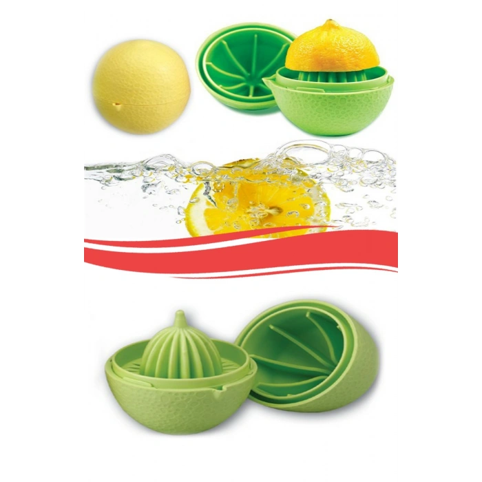 Limon Sıkacağı Aparatı Hazneli Kapaklı Hijyenik Pratik Kolay