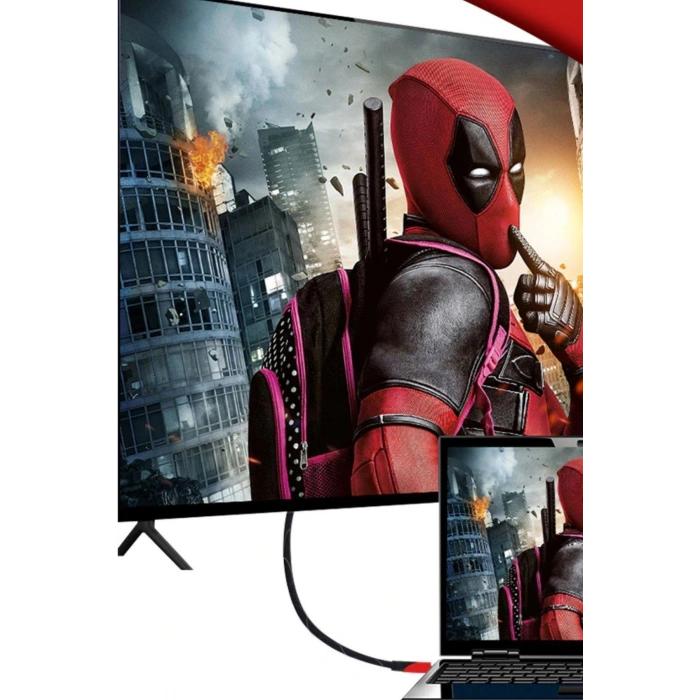 Görüntü Aktarma Kablosu HDMI Kablosu HDTV Bilgisayar Uydu Görüntü Ses Full HD Sargılı