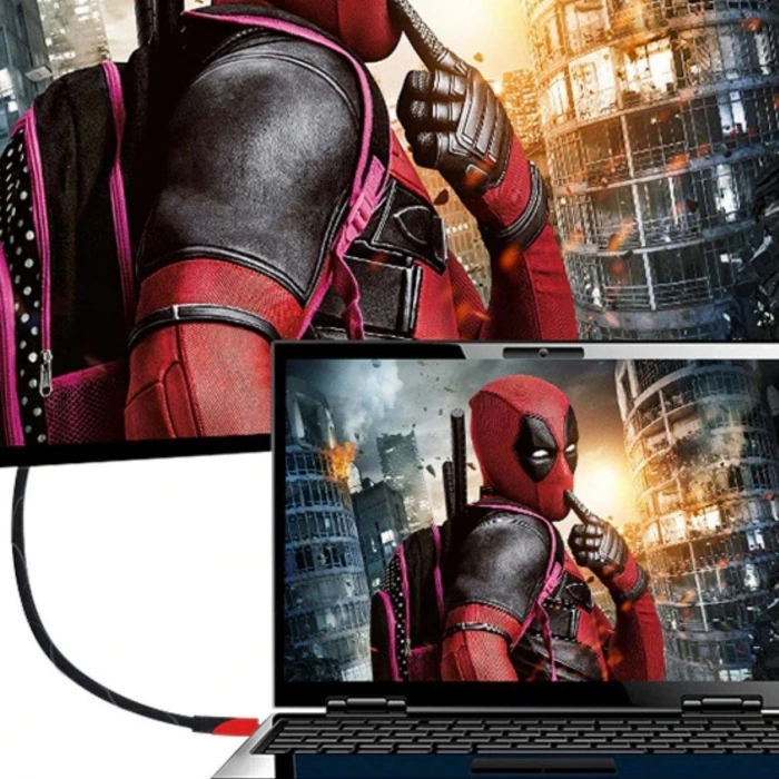 Görüntü Aktarma Kablosu HDMI Kablosu HDTV Bilgisayar Uydu Görüntü Ses Full HD Sargılı