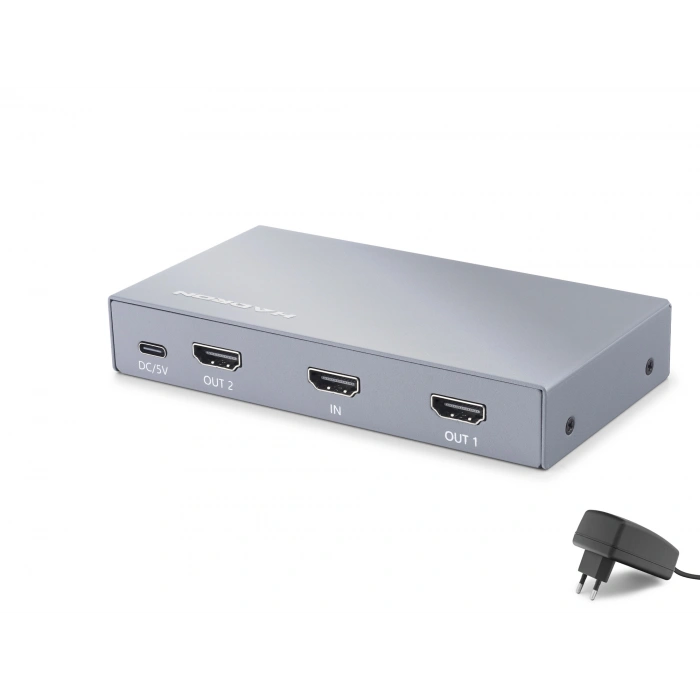 Hdmi Splitter 4K 1 In 2 Out Gri HDX1428