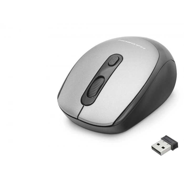 Kablosuz Mouse 800/1600 Dpi - Gri Siyah HDX3406G