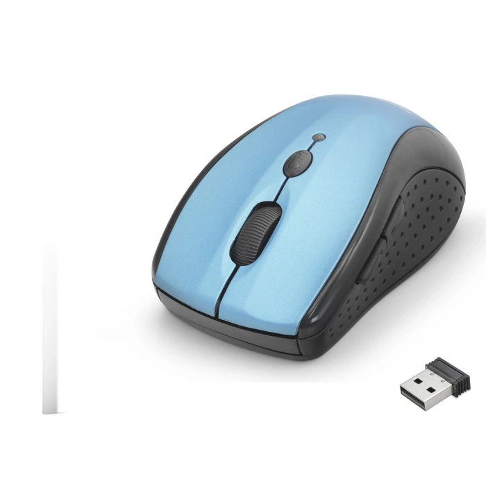 Kablosuz Mouse 800/1600 Dpi - Mavi Siyah HDX3405B