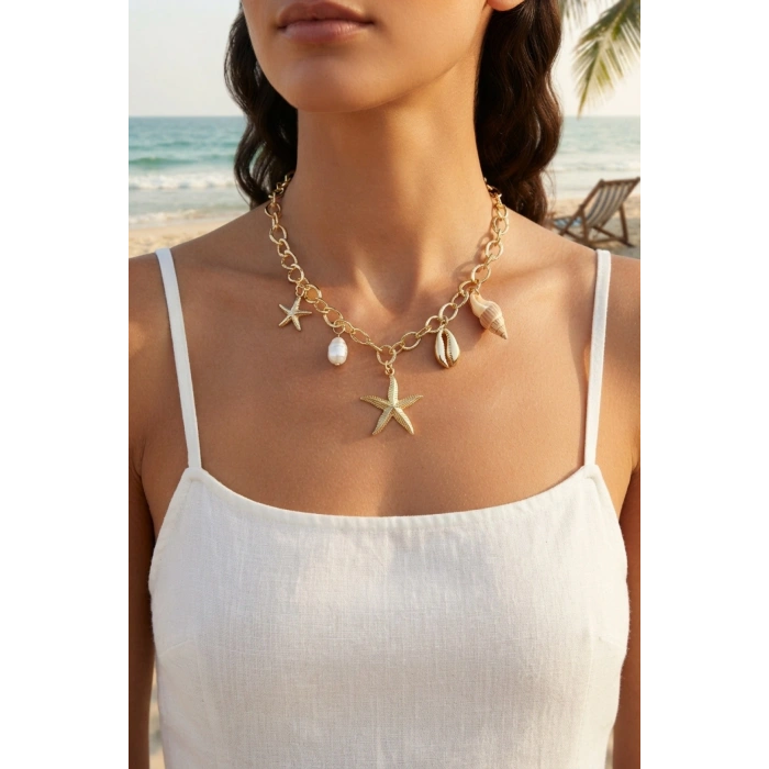 Maris Deniz Yıldızı Charm Kolye TJ-BKO11164