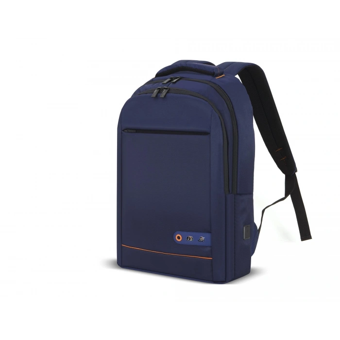 Office 15.6 Inç Usb Notebook Sırt Çantası Lacivert MCC006BL