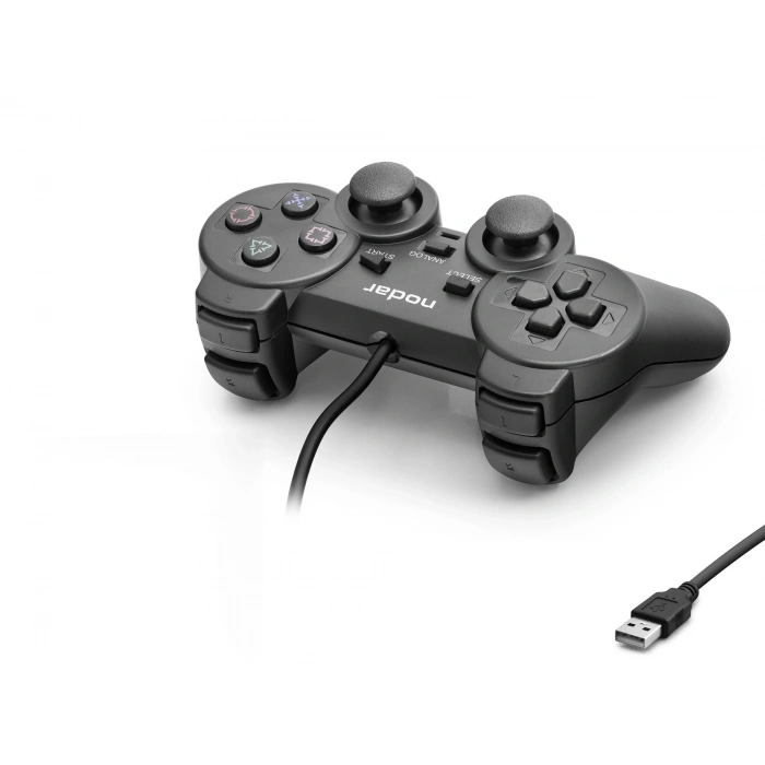 Pc Uyumlu Kablolu Usb Gamepad Oyun Kolu - Siyah ND401